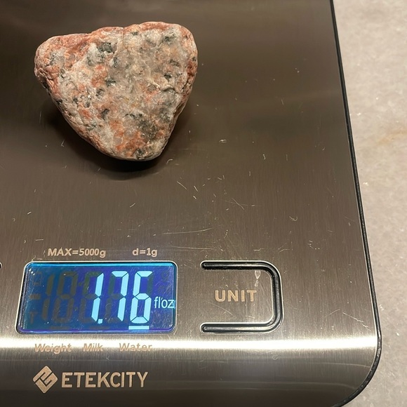 Australian Rough Granite with Aura Quartz Natural Pink and Gray Stone - Picture 5 of 6